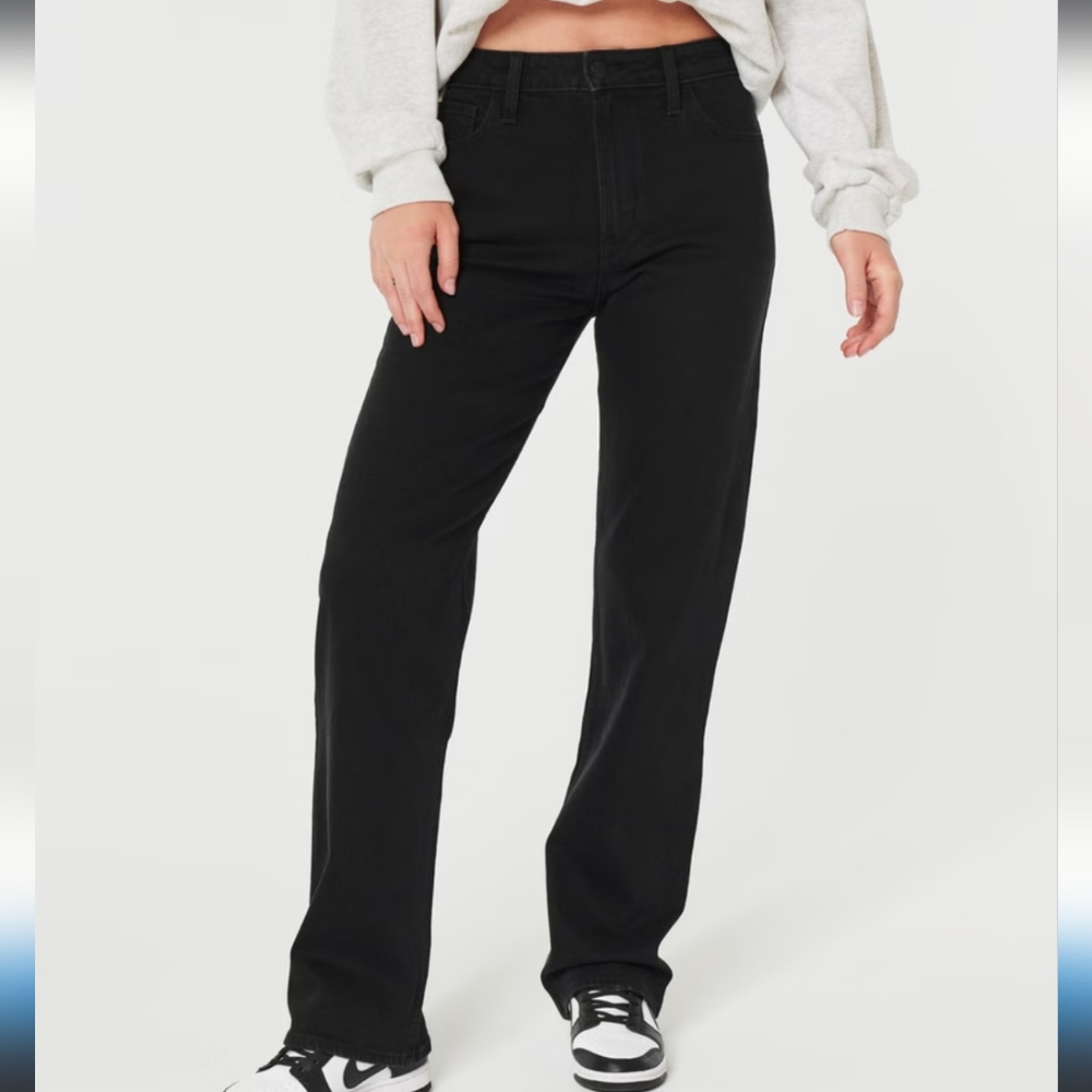 Hollister Ultra High Rise Dad Jean